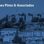 Landscape of Lisboa, with ST. Geoirge Castle to the end